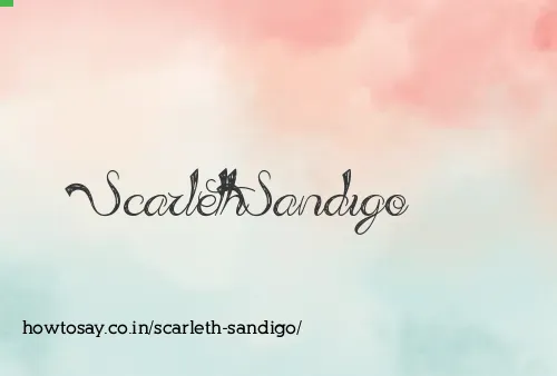 Scarleth Sandigo