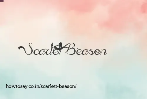 Scarlett Beason