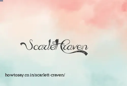 Scarlett Craven