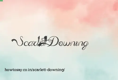 Scarlett Downing