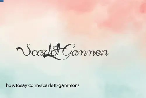 Scarlett Gammon