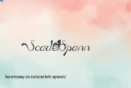 Scarlett Spann