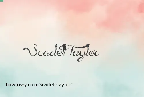 Scarlett Taylor