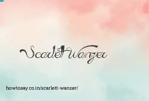 Scarlett Wanzer