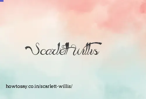 Scarlett Willis
