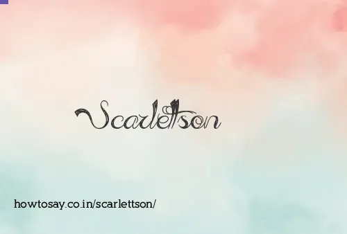 Scarlettson