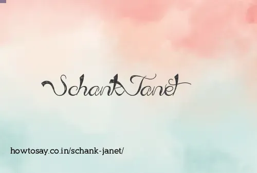 Schank Janet