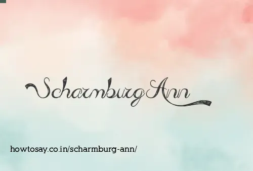 Scharmburg Ann