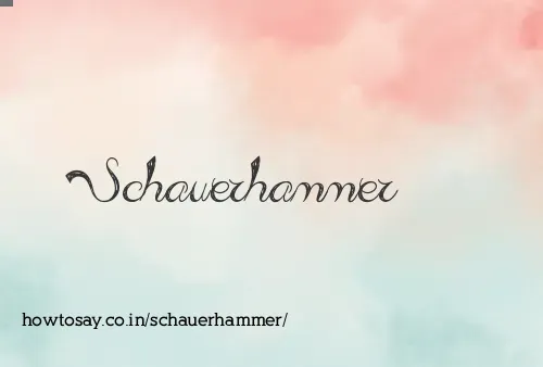 Schauerhammer
