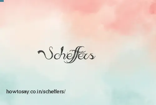Scheffers