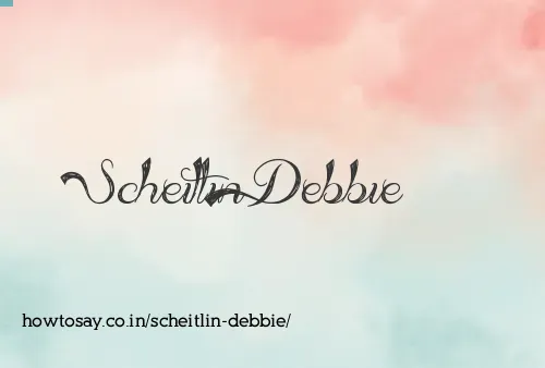 Scheitlin Debbie