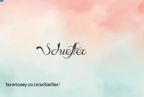 Schiefler