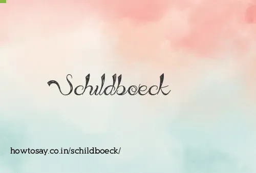 Schildboeck