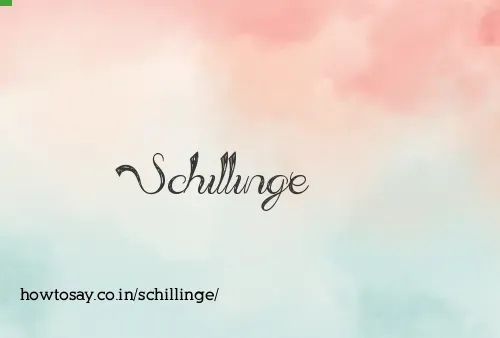 Schillinge