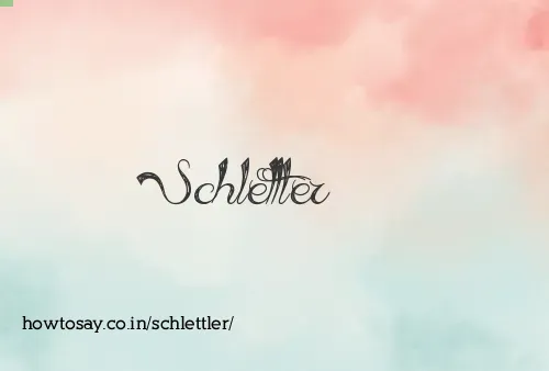 Schlettler