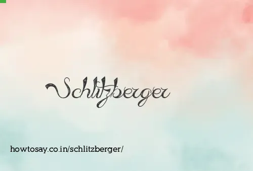 Schlitzberger