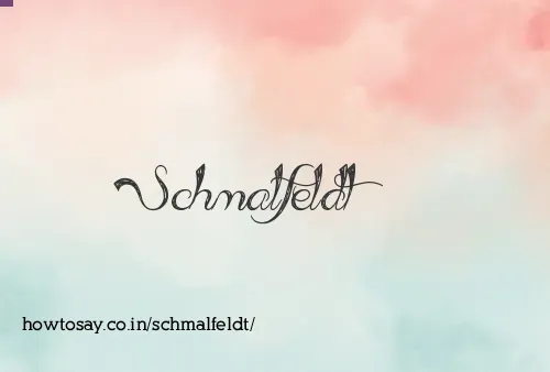 Schmalfeldt