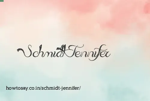 Schmidt Jennifer