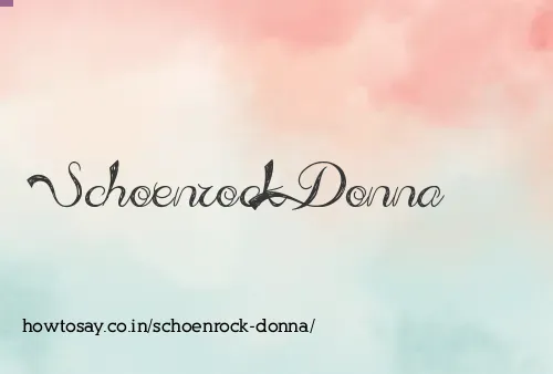 Schoenrock Donna
