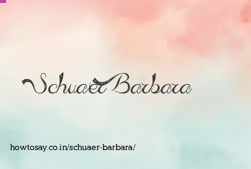Schuaer Barbara