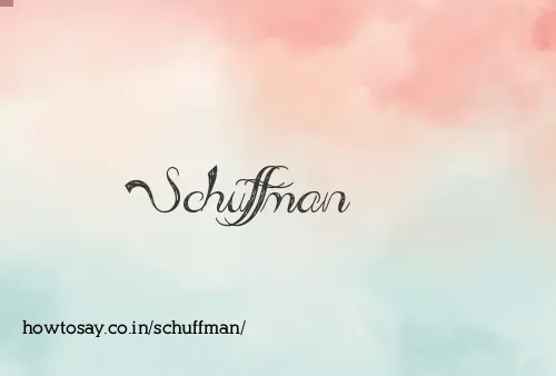 Schuffman