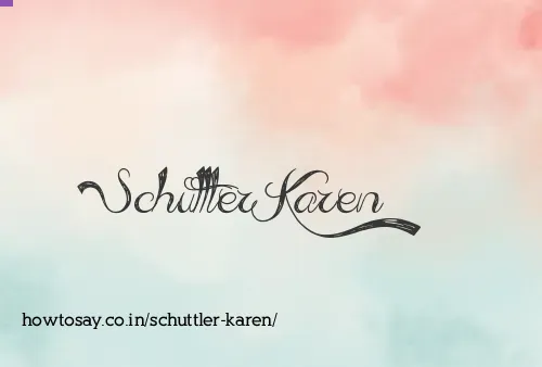 Schuttler Karen