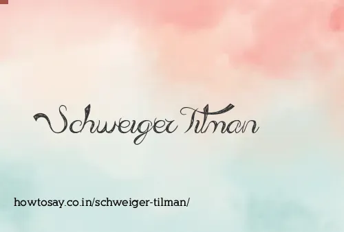 Schweiger Tilman