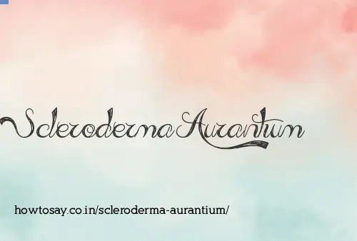 Scleroderma Aurantium