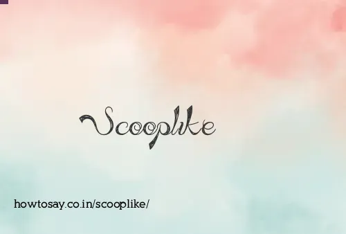 Scooplike