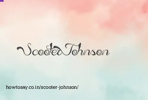 Scooter Johnson