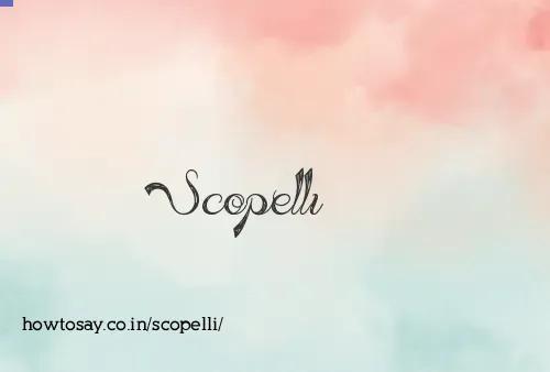 Scopelli