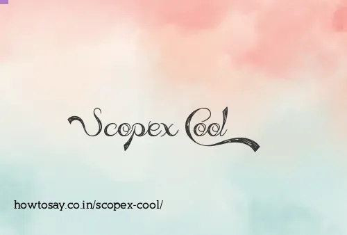 Scopex Cool