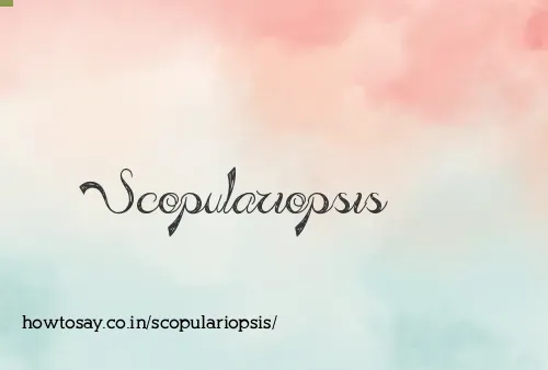 Scopulariopsis