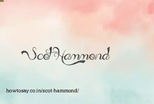 Scot Hammond