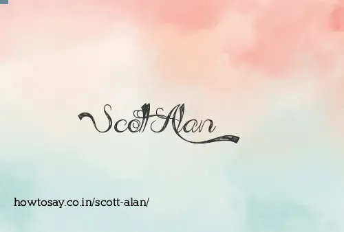 Scott Alan