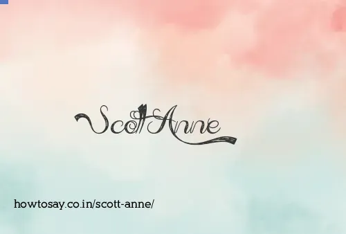 Scott Anne