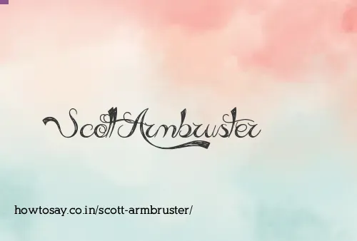 Scott Armbruster