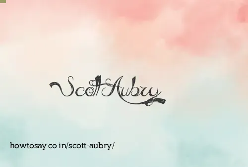 Scott Aubry