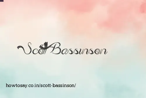Scott Bassinson