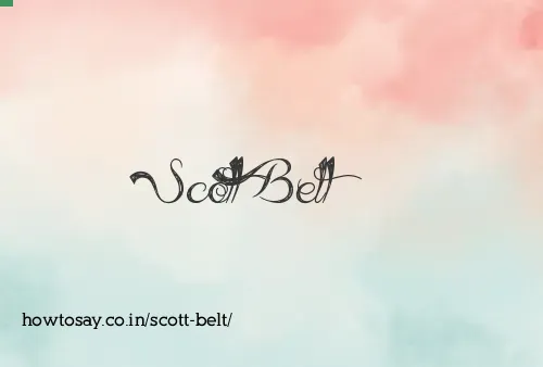 Scott Belt