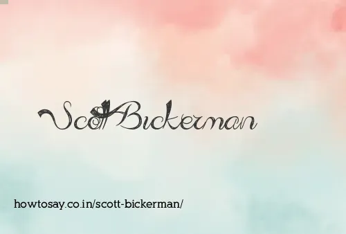 Scott Bickerman