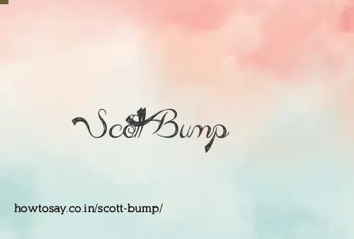Scott Bump