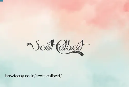 Scott Calbert