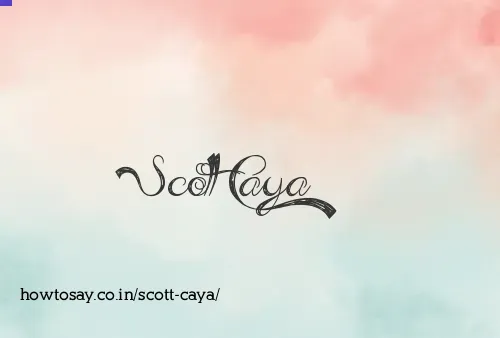 Scott Caya