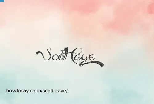 Scott Caye