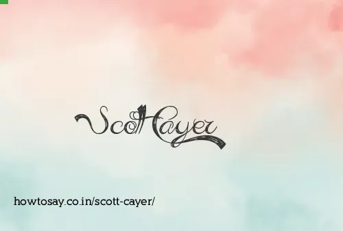 Scott Cayer