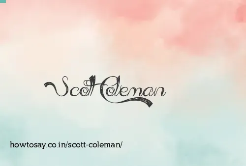 Scott Coleman