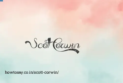 Scott Corwin