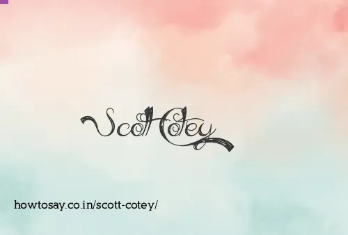 Scott Cotey