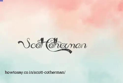 Scott Cotherman